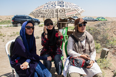 پشت صحنه سریال "بوی باران"